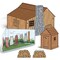 Riley Blake Designs Homestead Prairie House and Accessories 3D Machine Embroidery Project Kit ME207PH0225
